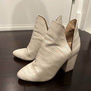 Steve Madden Croc Ankle Boots